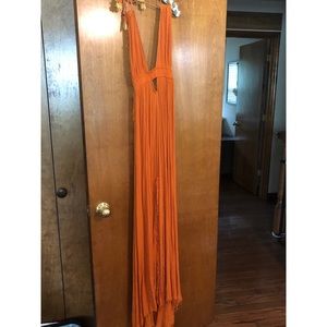 Free People halter dress